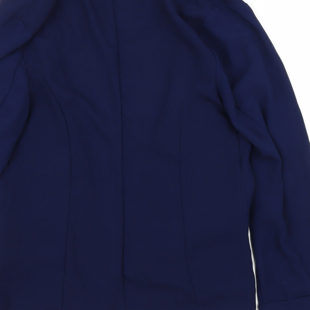 Primark Womens Blue Cardigan Jumper Size 10 - Jacket