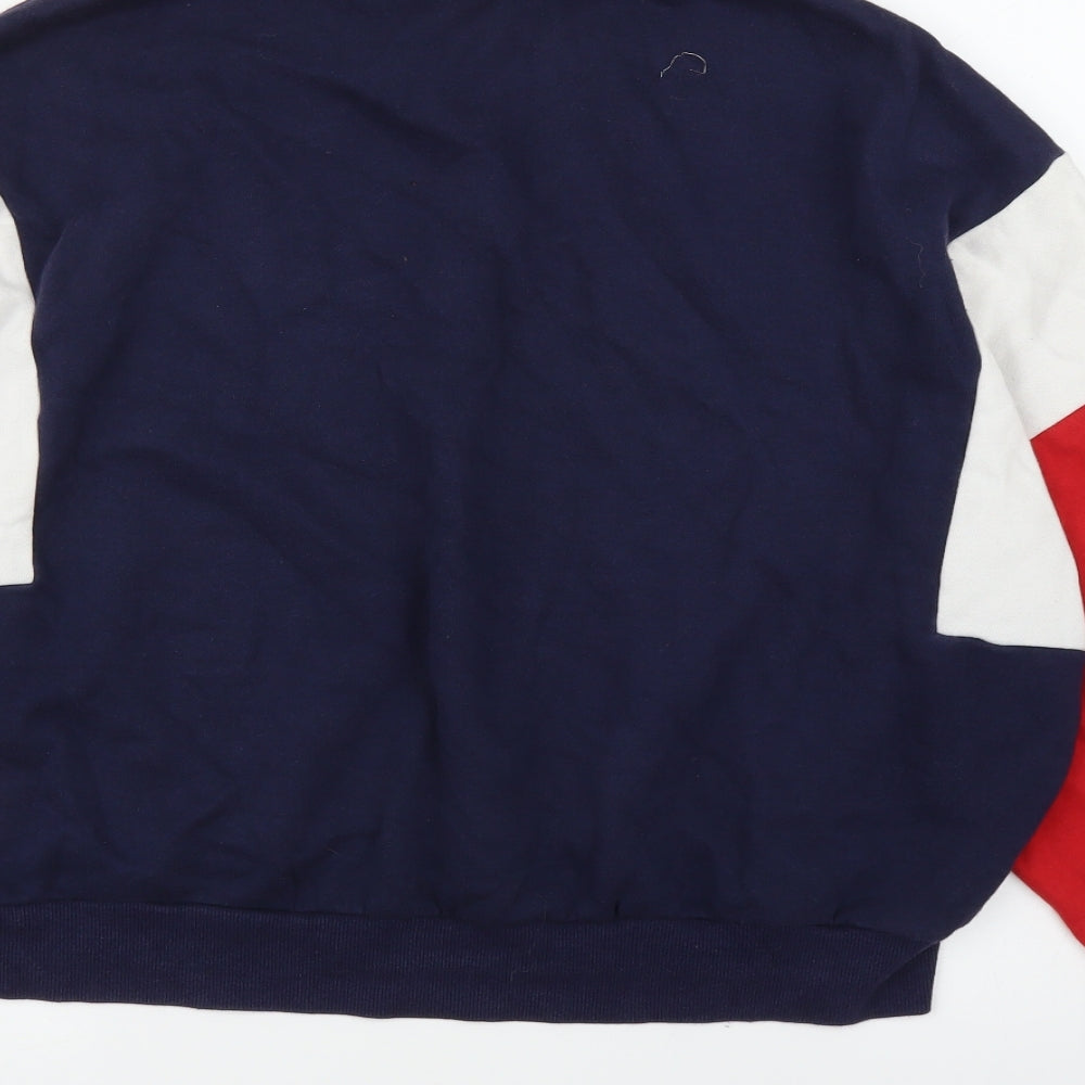 H&M Mens Blue Pullover Jumper Size M