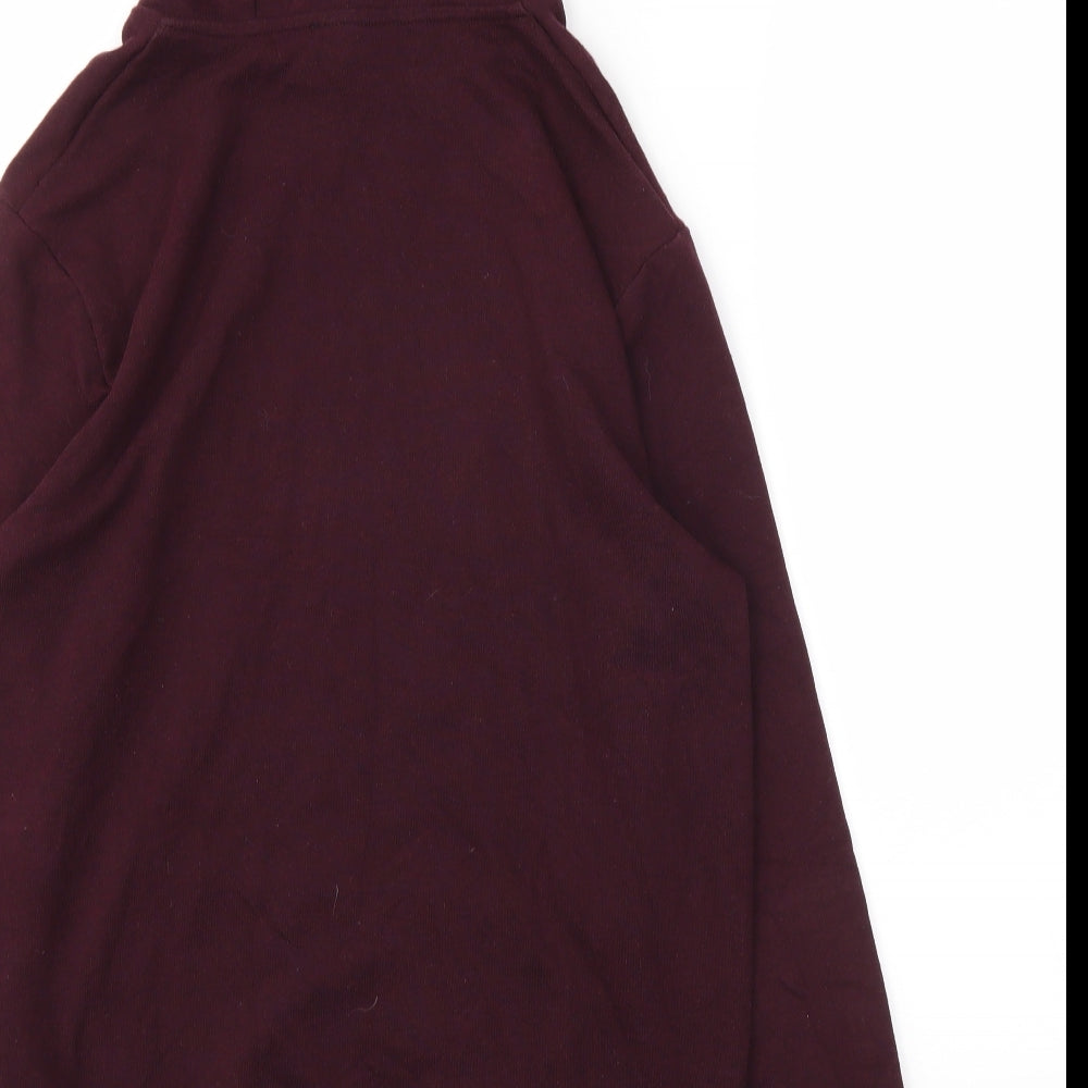 New Look Mens Red Pullover Jumper Size S