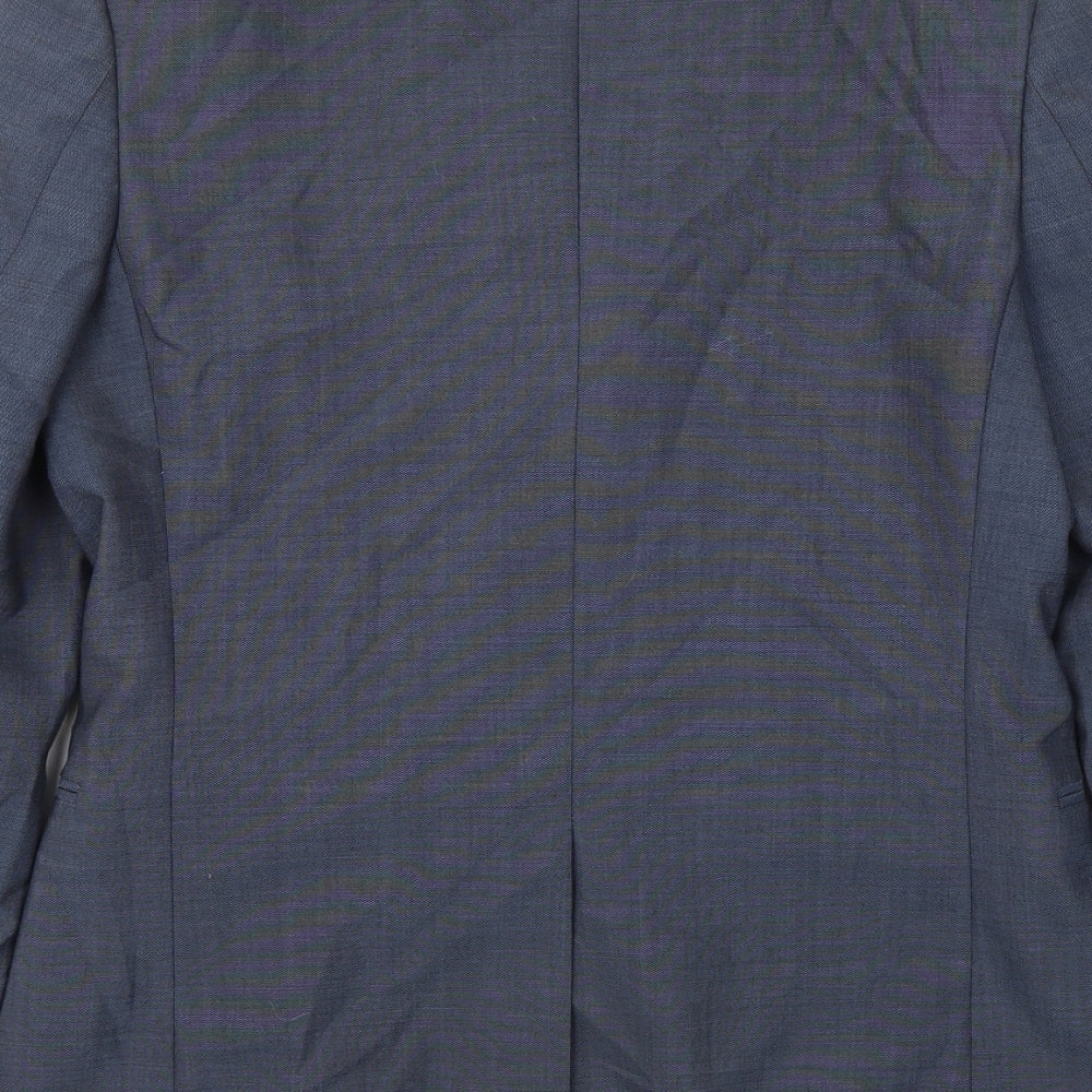 Topman Mens Blue Jacket Blazer Size 36