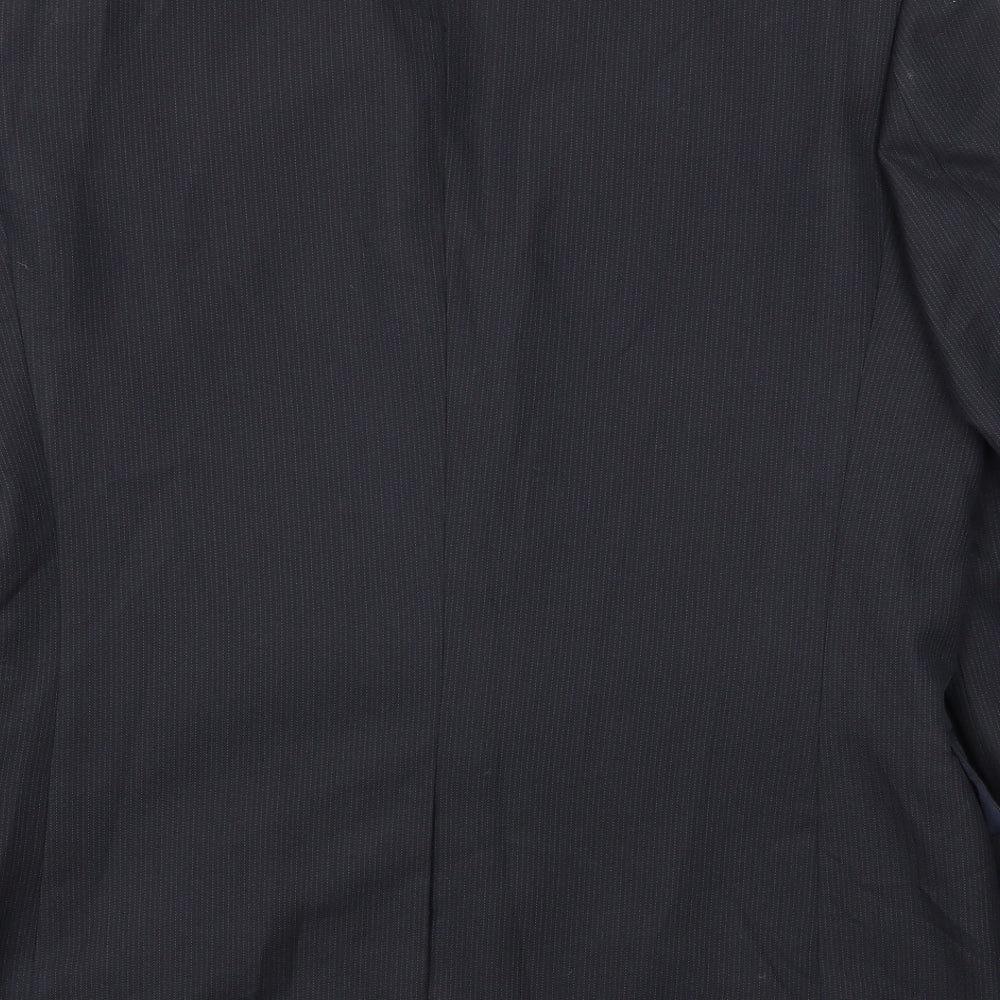 F&F Mens Blue Jacket Blazer Size 40