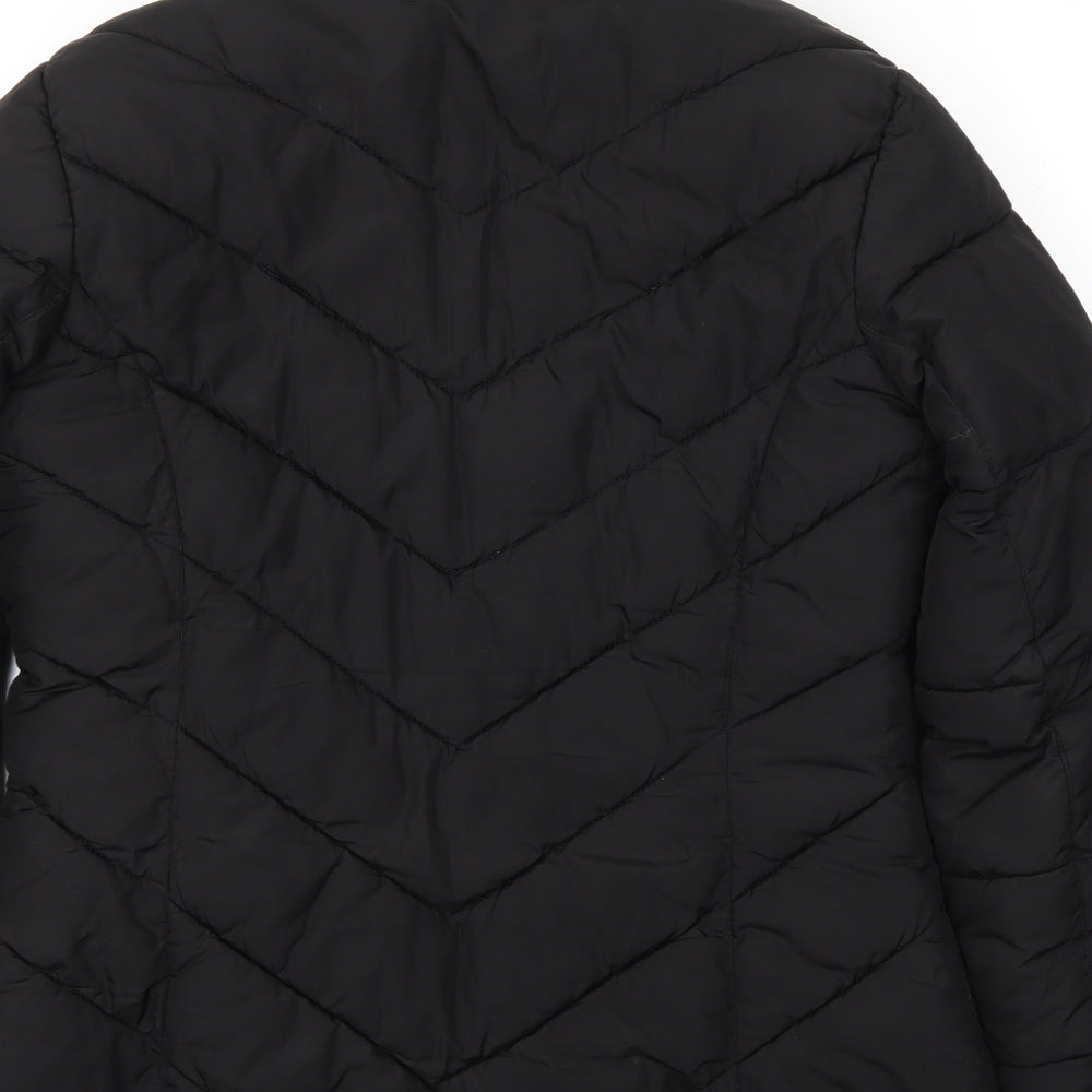 George Womens Black Jacket Coat Size 12