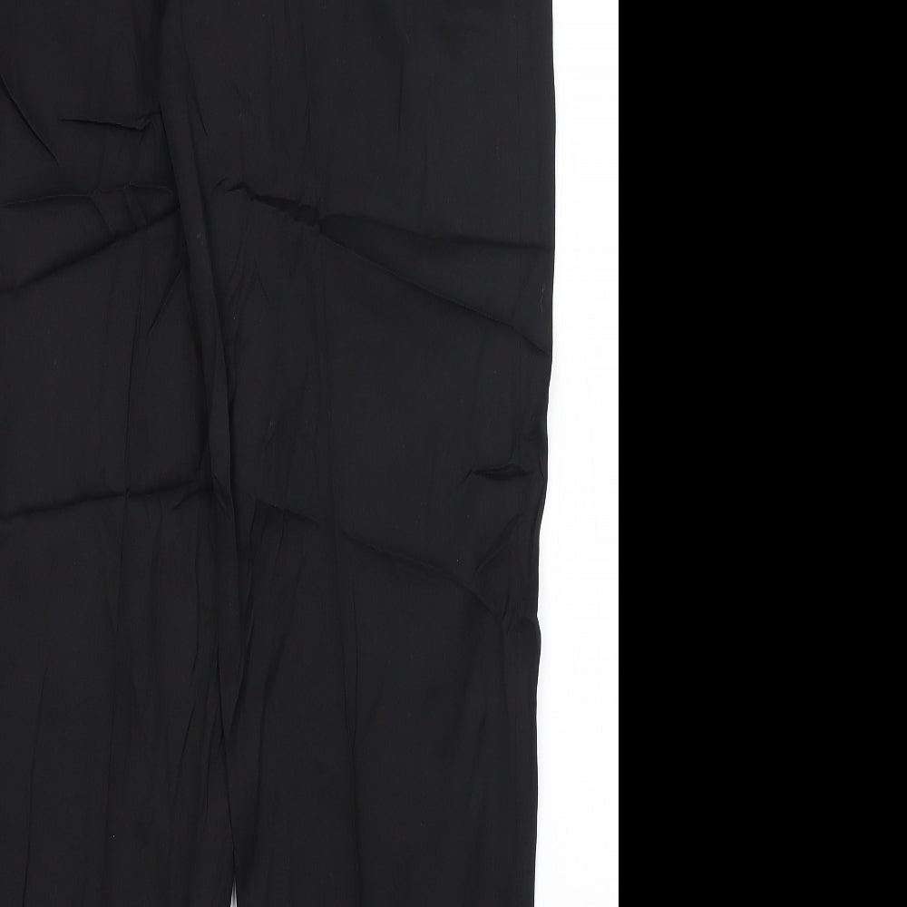 Primeur Womens Black Dress Pants Trousers Size 12 L28 in
