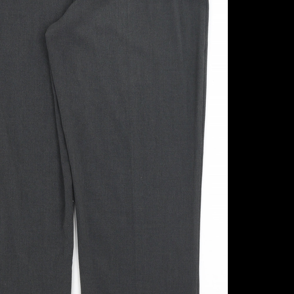 Simply Stockshop Womens Grey Trousers Size 20 L25 in