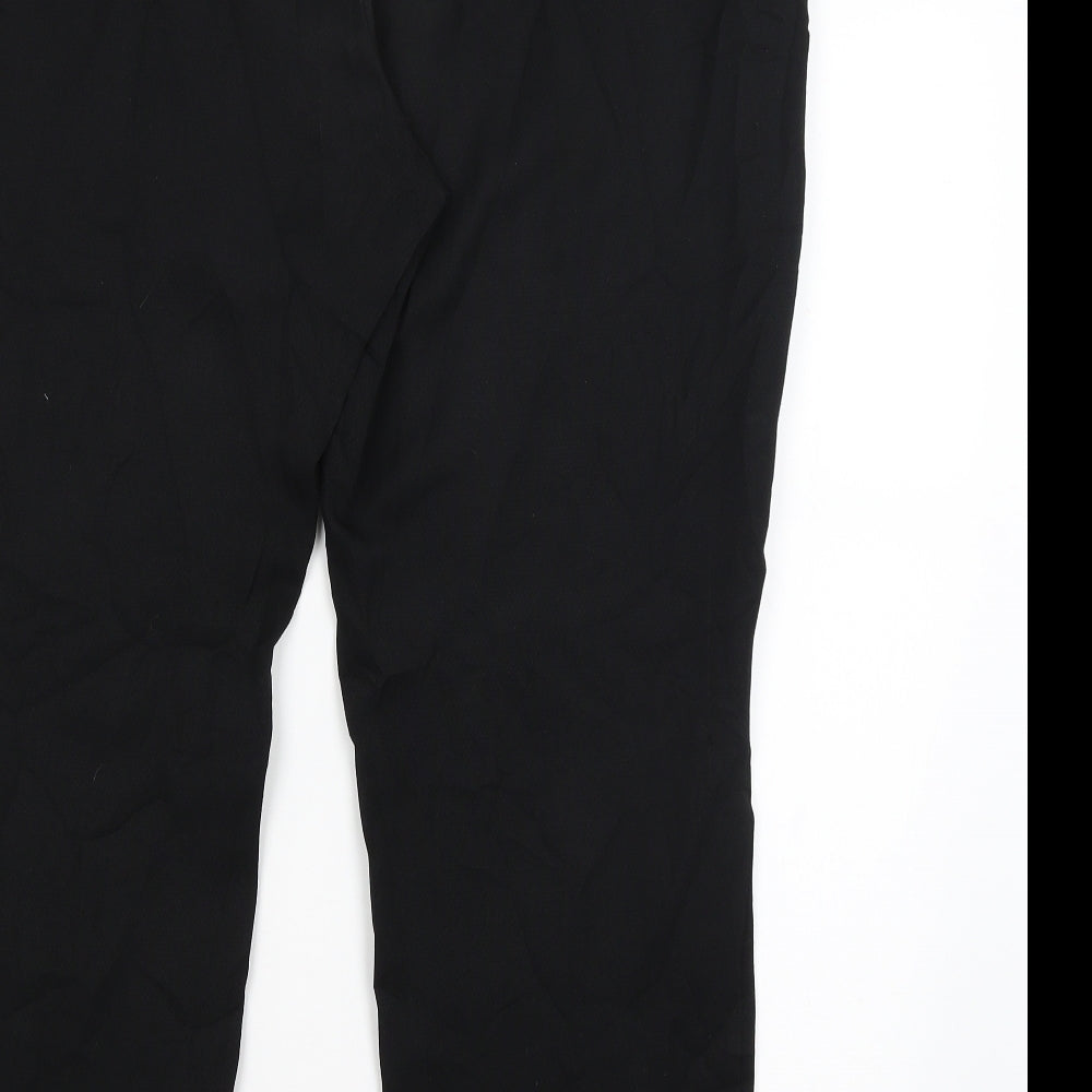 Very Womens Black Dress Pants Trousers Size 18 L28.5 in