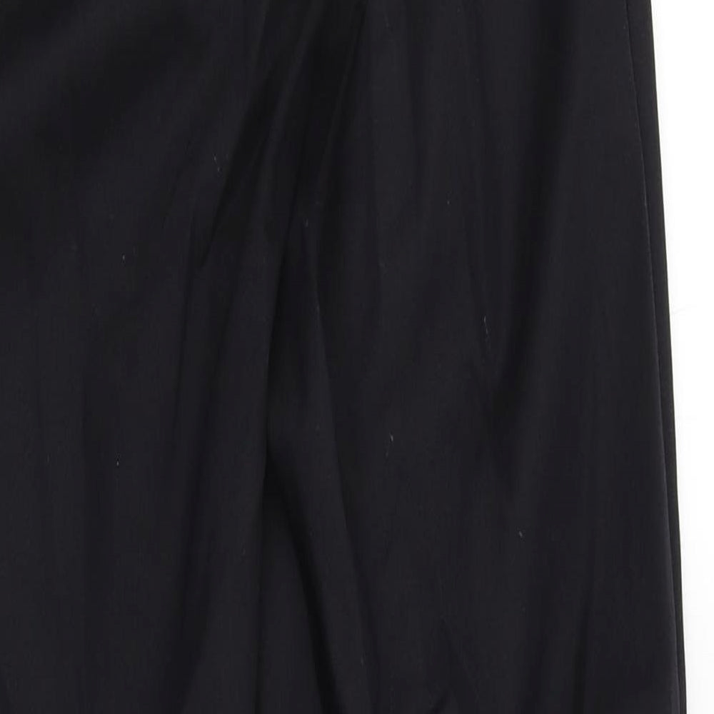 Meltemi Womens Black Trousers Size 8 L33.5 in