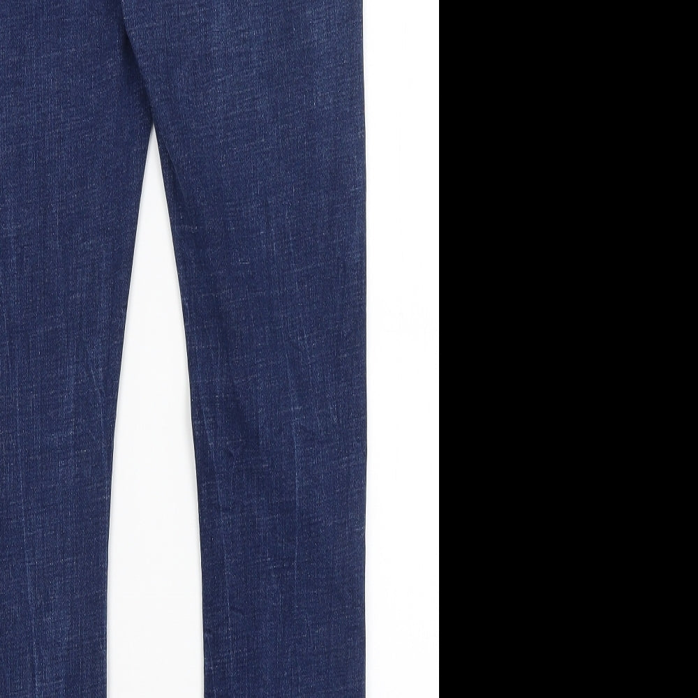 Denim Co Womens Blue Skinny Jeans Size 10 L28 in