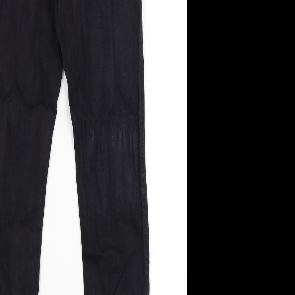 H&M Womens Black Skinny Jeans Size 8 L28 in