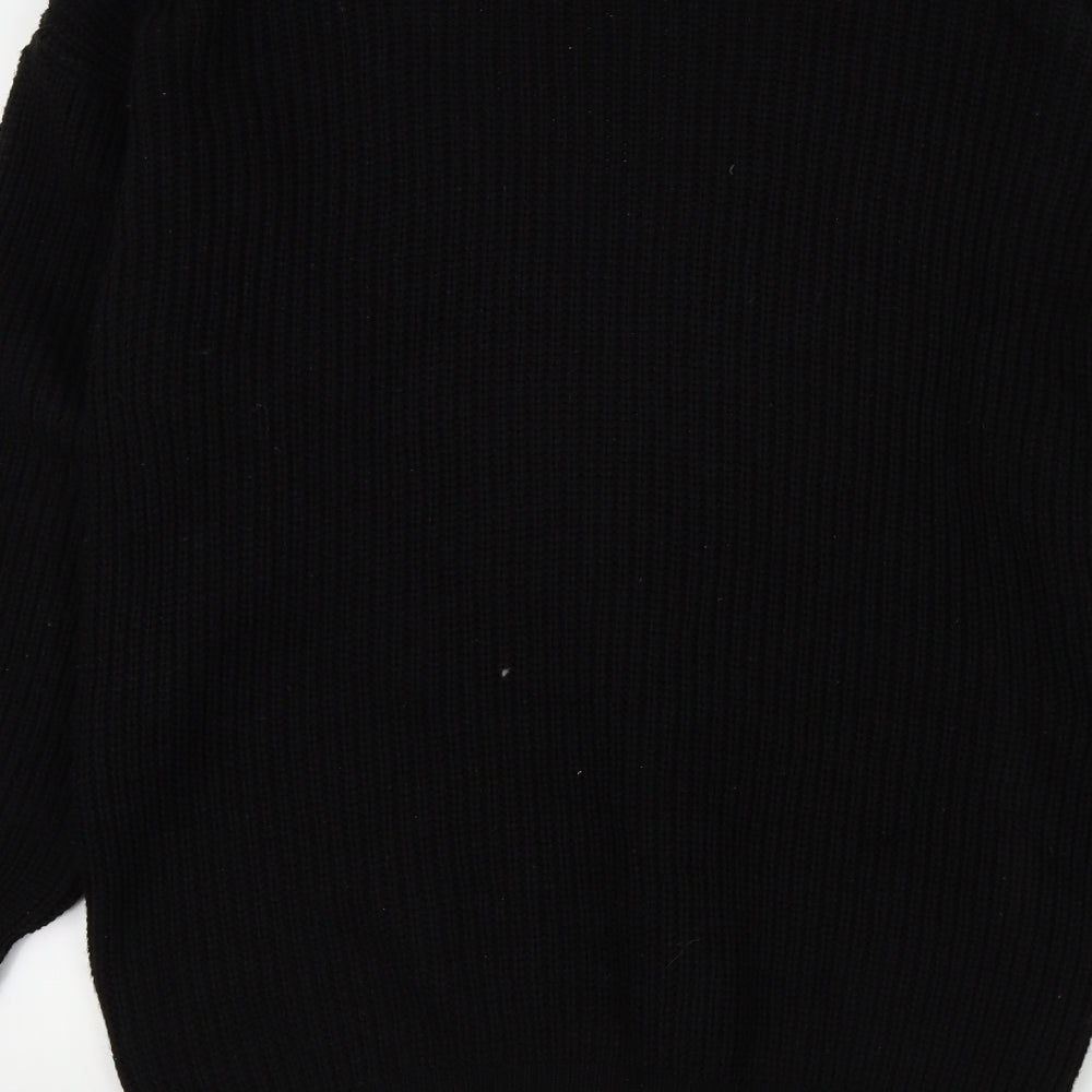 Missguided Womens Black Cardigan Jumper Size 10