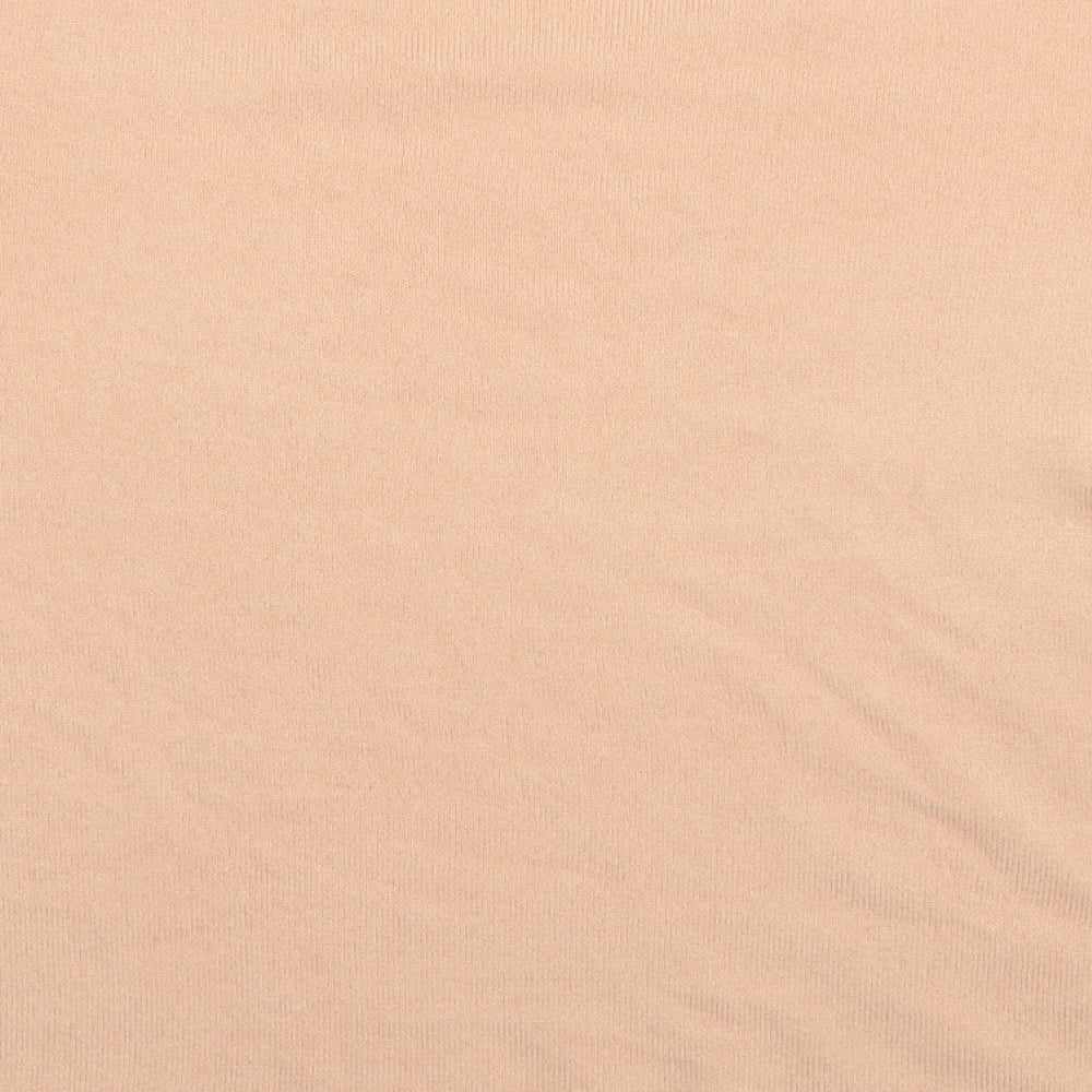 Marks & Spencer Womens Orange Basic Polo Size 18