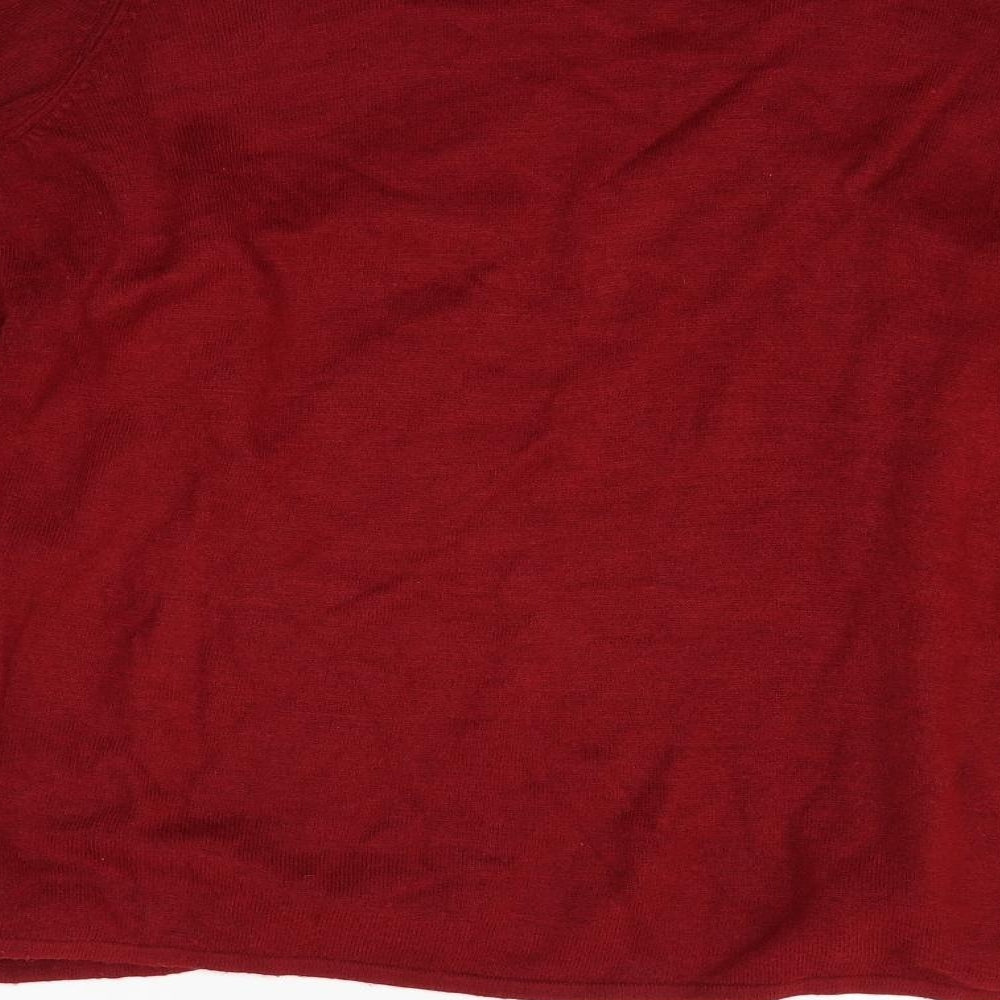 Bonmarché Womens Red Pullover Jumper Size L