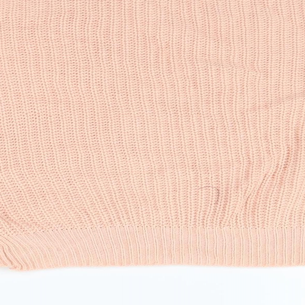 Atmosphere Womens Orange Henley Jumper Size 12