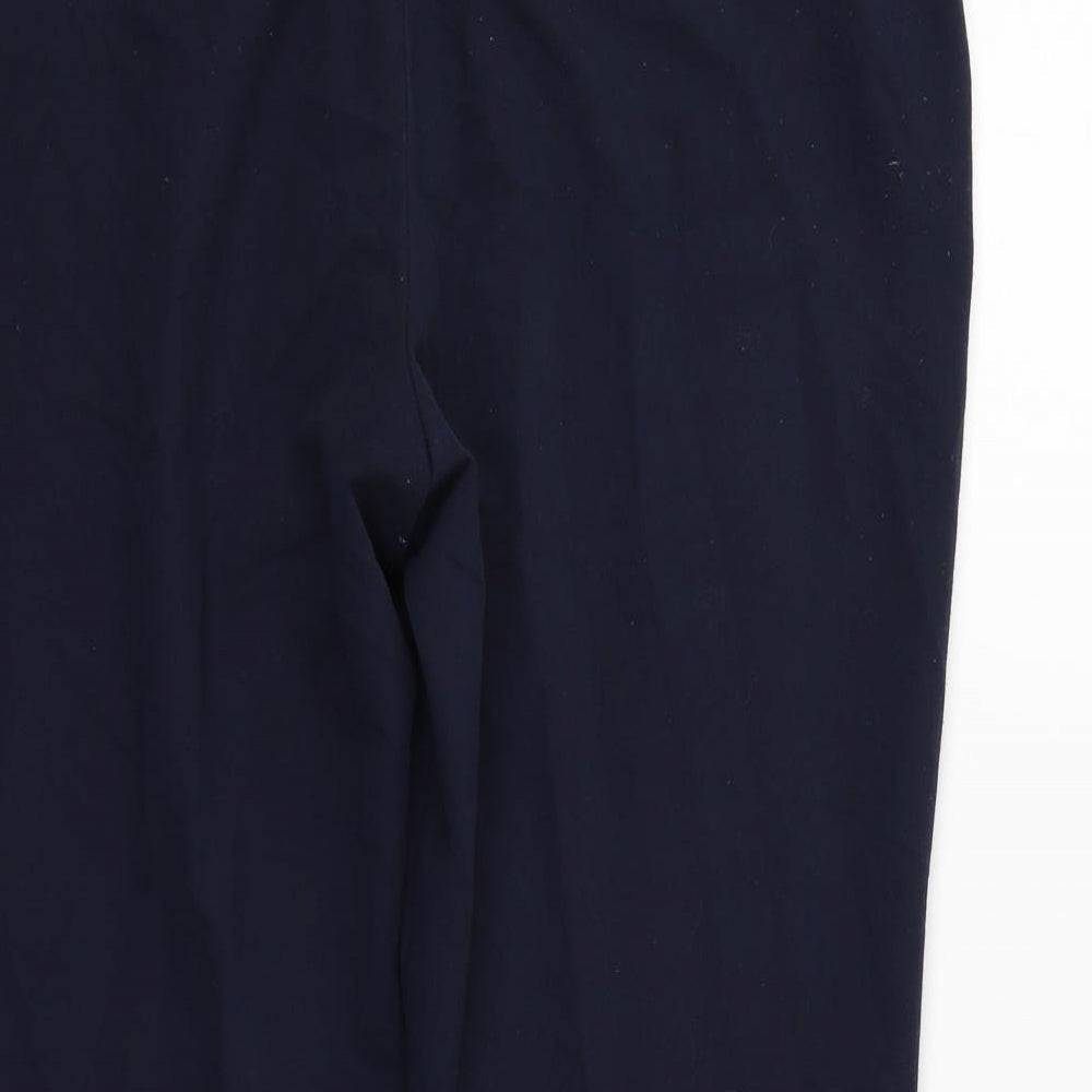 Dorothy Perkins Womens Blue Trousers Size 14 L23 in