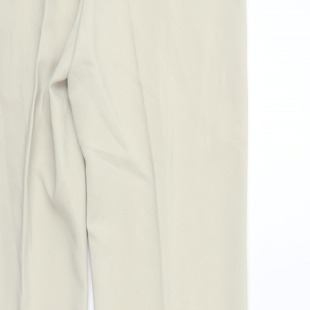 Classics Womens Beige Sweatpants Trousers Size 14 L28 in - washable marks