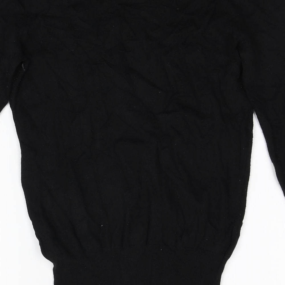 NEXT Womens Black Pullover Jumper Size 6