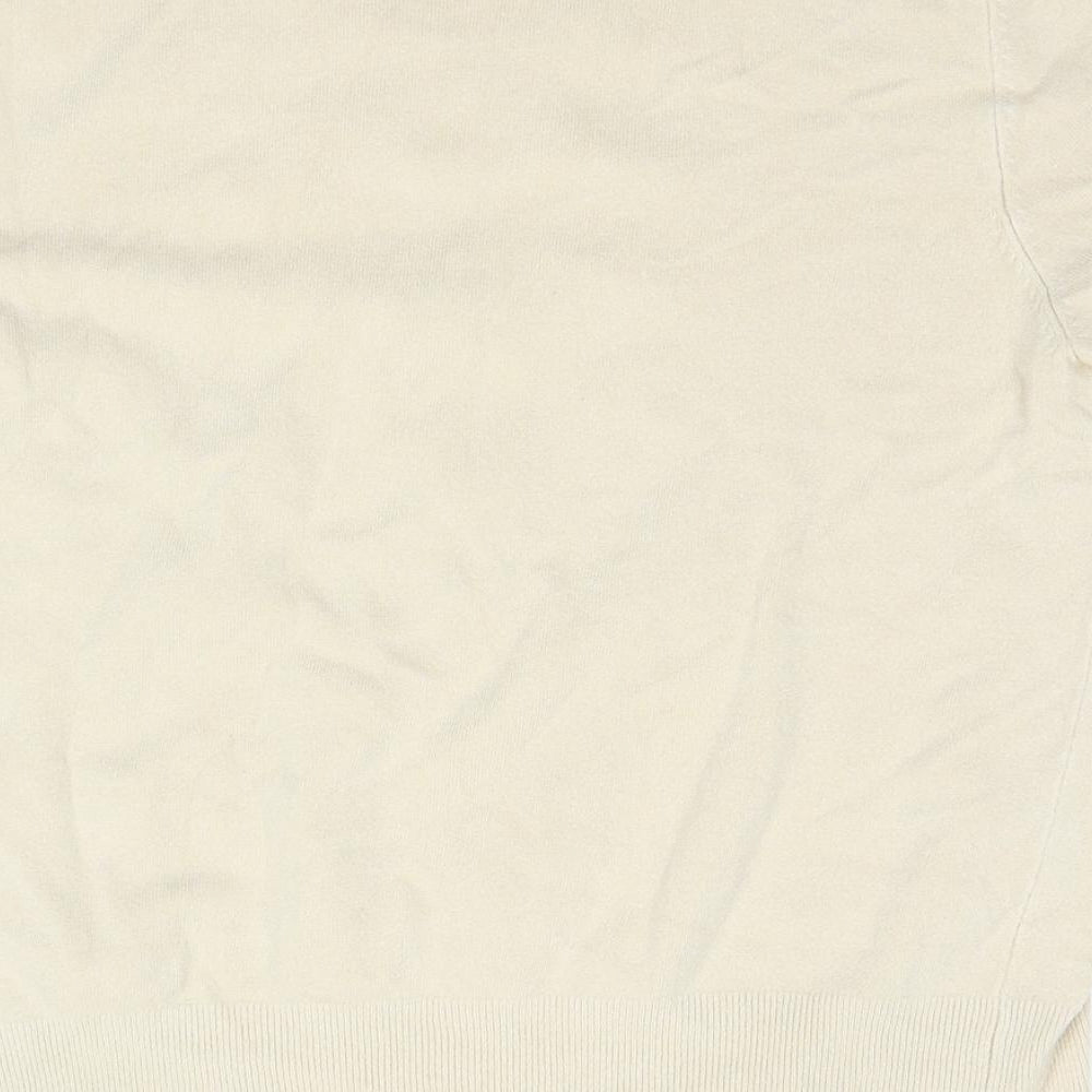 Berkertex Womens Beige Basic Polo Size 14