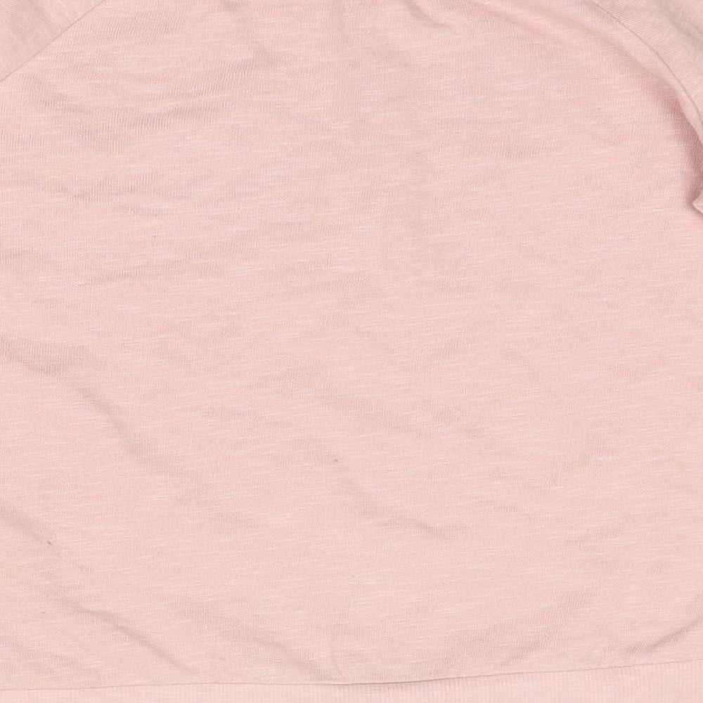 NEXT Girls Pink Pullover Sweatshirt Size 8 Years
