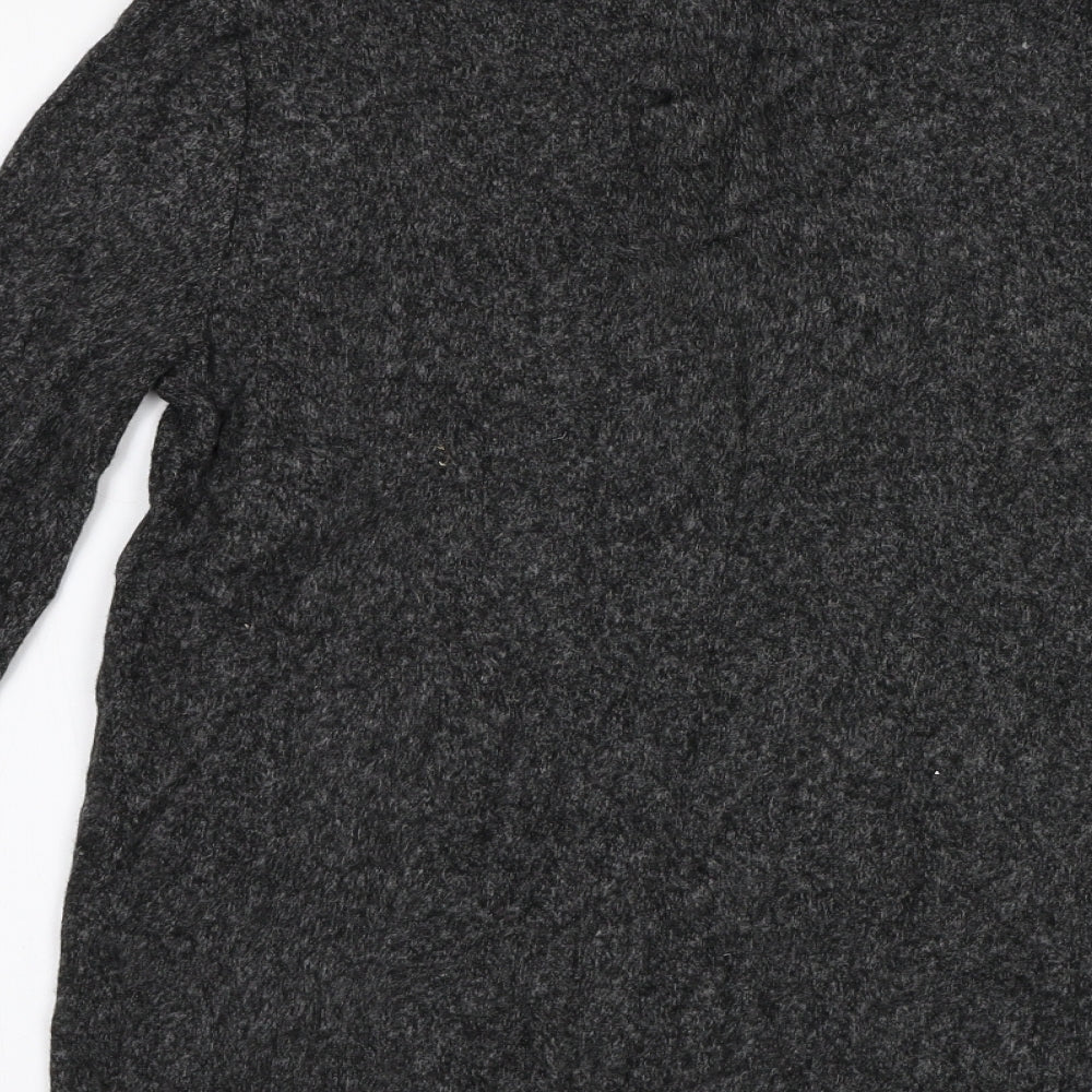 Preworn Womens Grey Pullover Jumper Size S - Stars