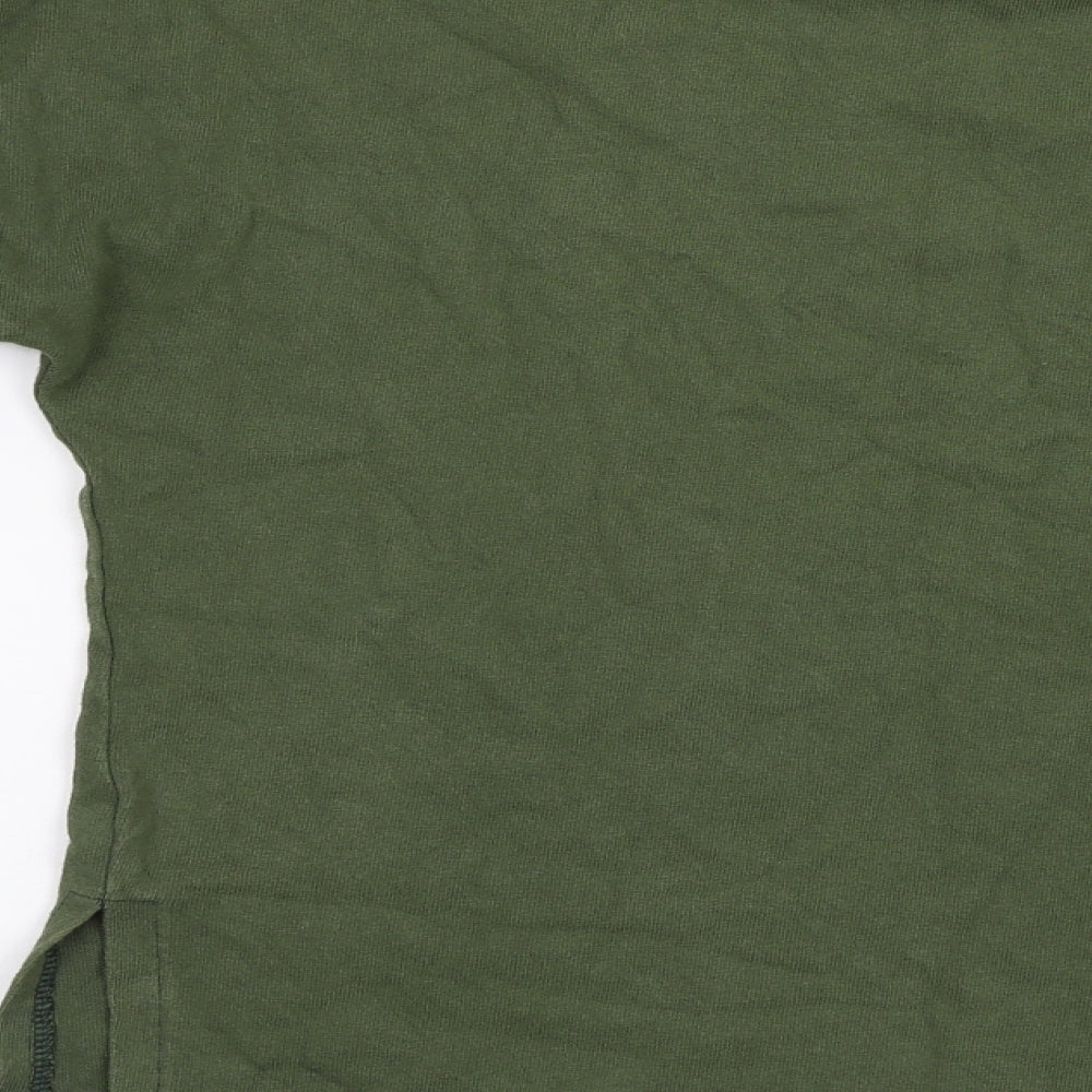 Preworn Womens Green Pullover Sweatshirt Size 8