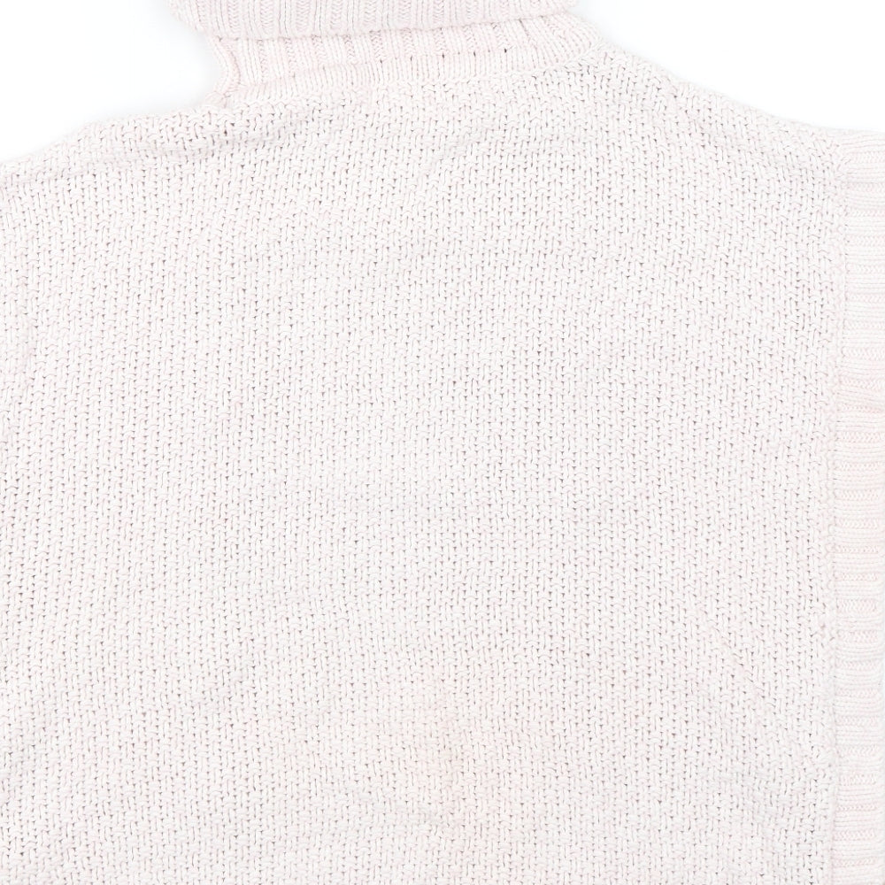 Lulurain Girls Pink Pullover Jumper Size 7-8 Years