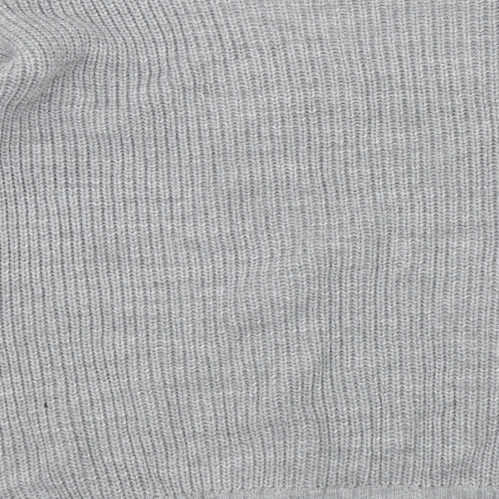 Boohoo Womens Grey Pullover Jumper Size S