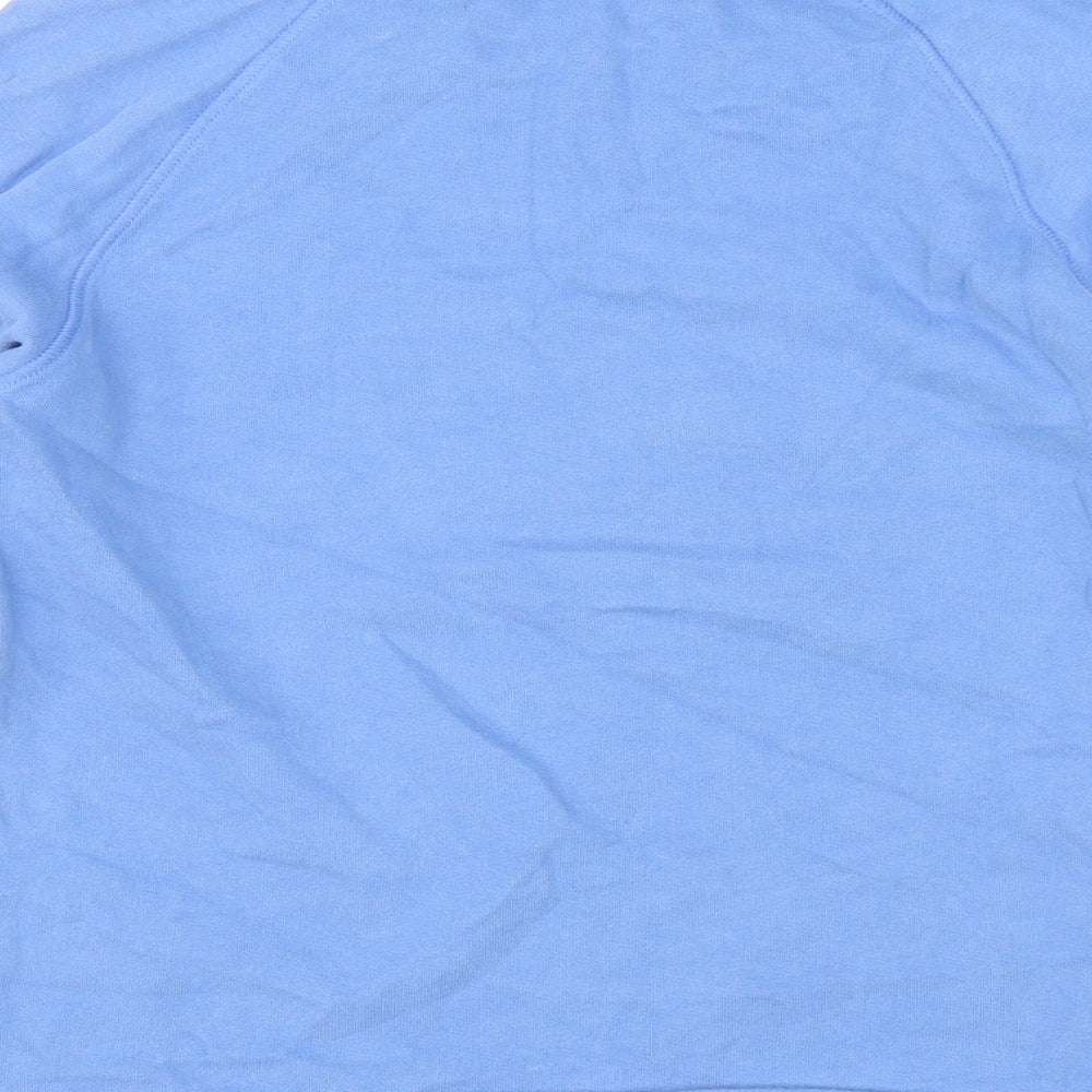 NEXT Girls Blue Pullover Jumper Size 12 Years - Cheetah