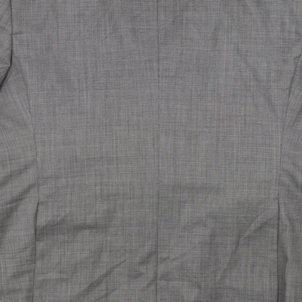 Felina Mens Grey Jacket Suit Jacket Size 38