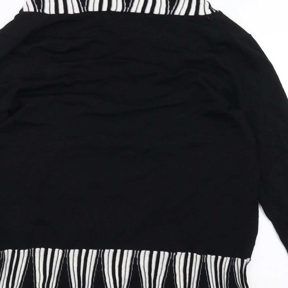 Oscar B Womens Black Cardigan Jumper Size L