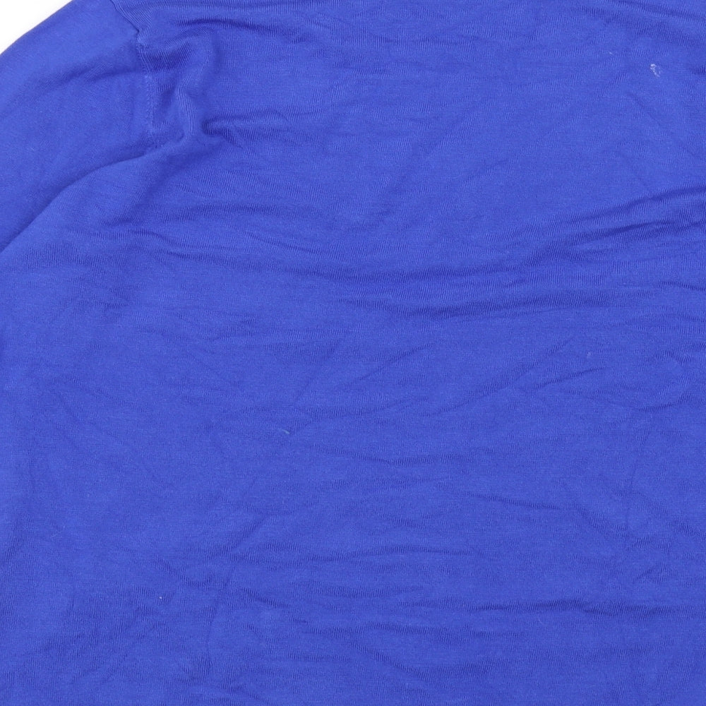Gerry Weber Womens Blue Basic T-Shirt Size 16