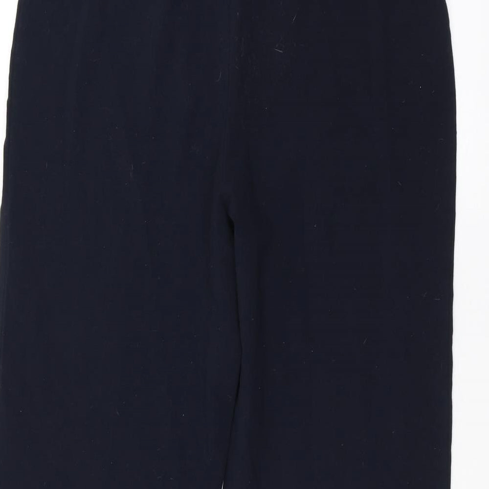 Isle Womens Blue Trousers Size 14 L22 in