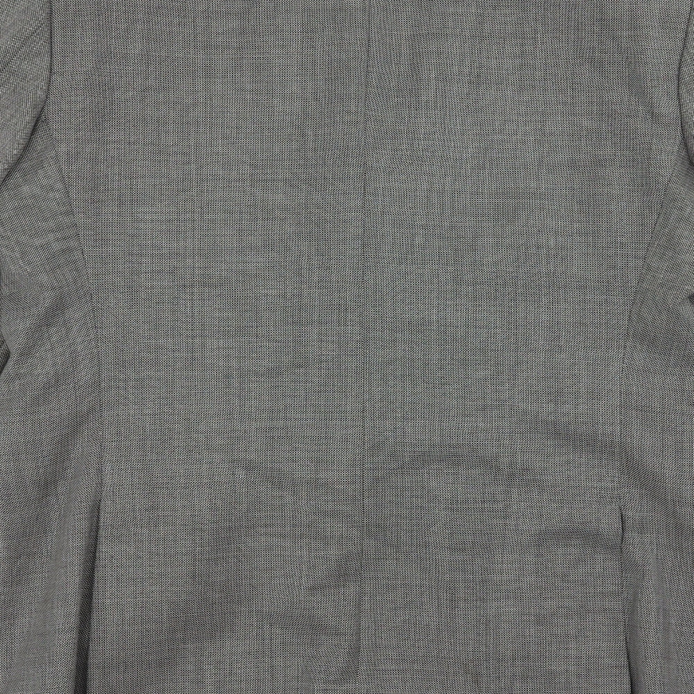 Impressions Mens Grey Jacket Suit Jacket Size 40