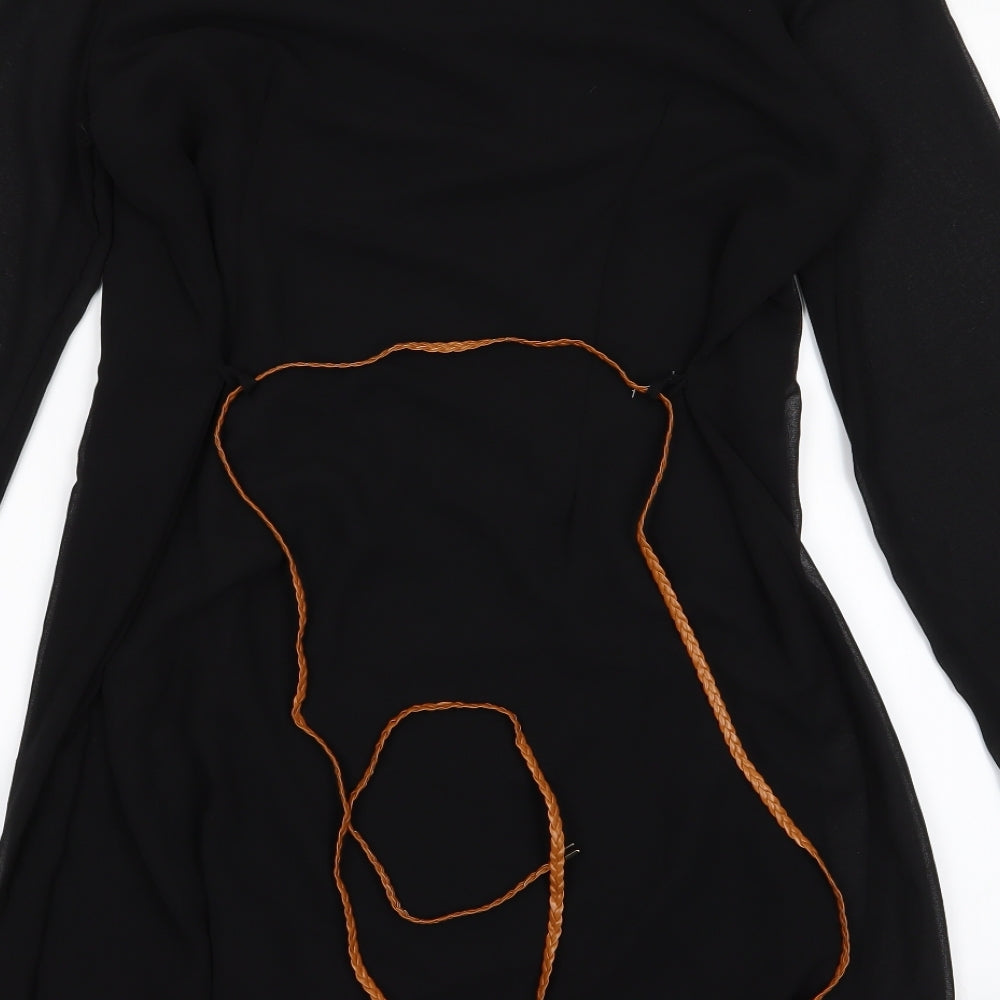 Atmosphere Womens Black Rayon T-Shirt Dress Size M