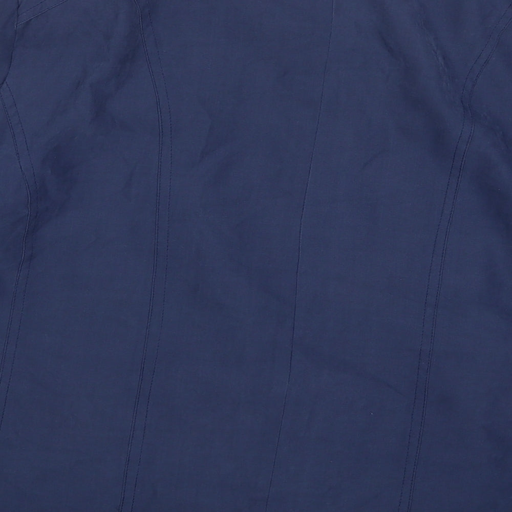 Finesse Womens Blue Jacket Size 16