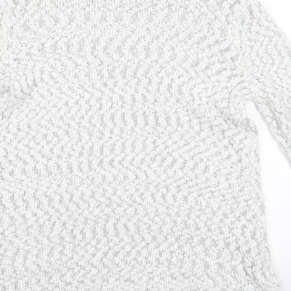 Preworn Womens White Pullover Jumper Size S