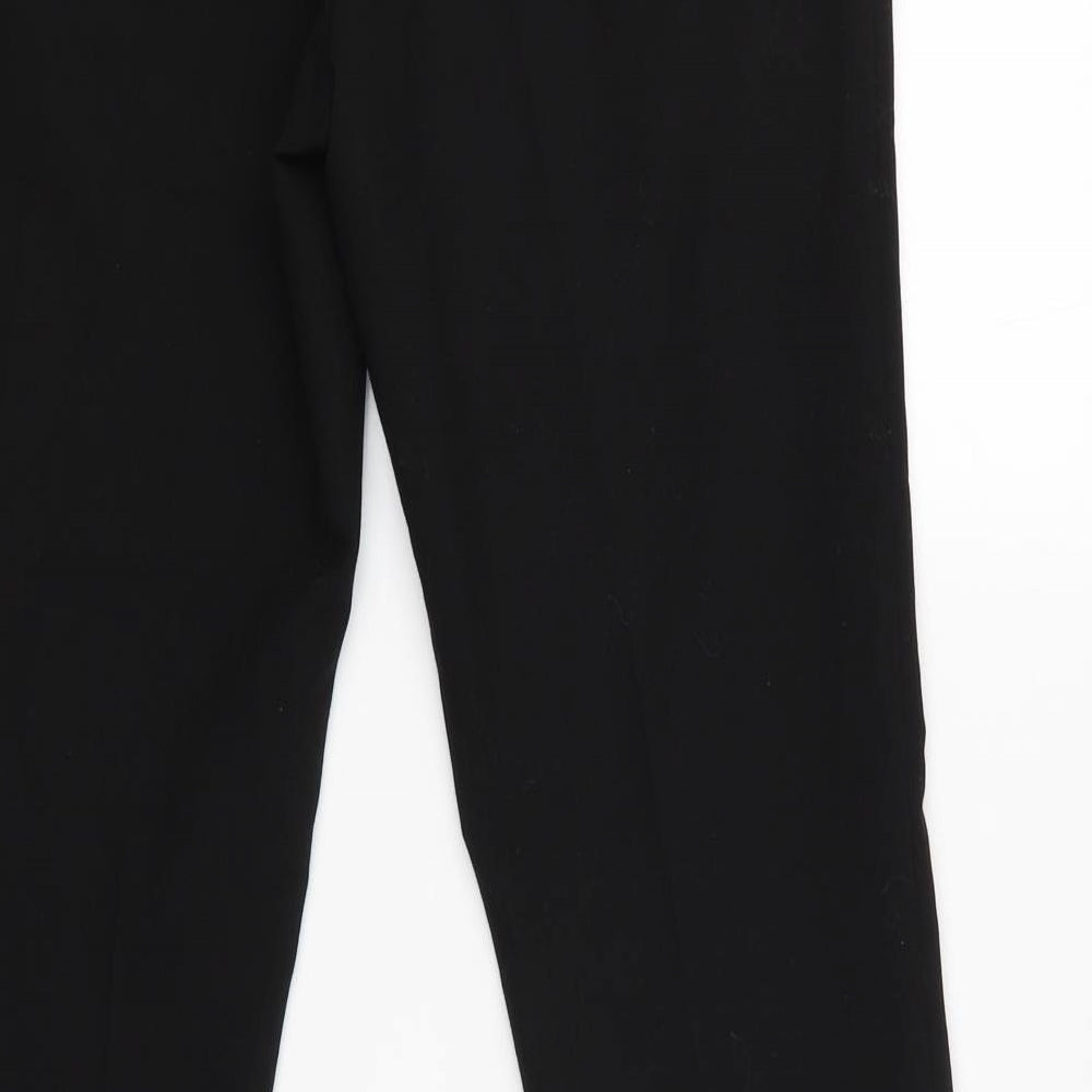 Essential Womens Black Trousers Size 8 L29 in