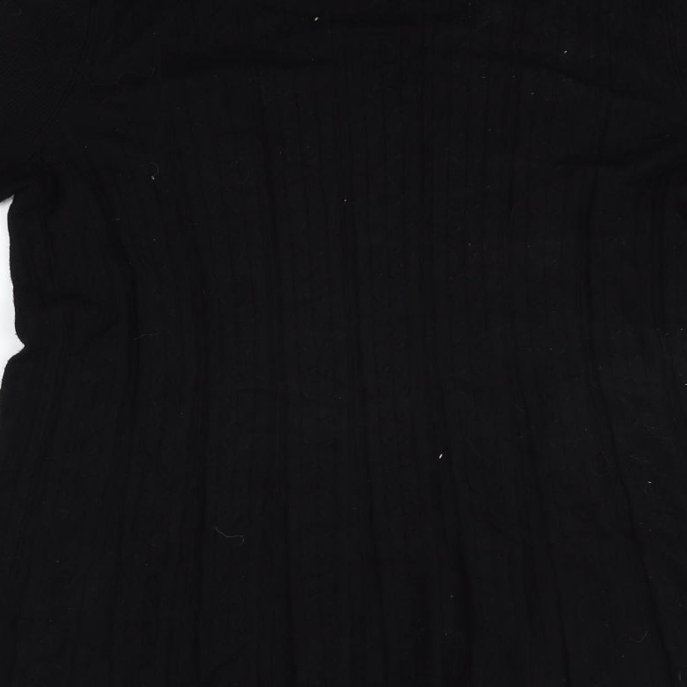 Bonmarché Womens Black Cardigan Jumper Size M