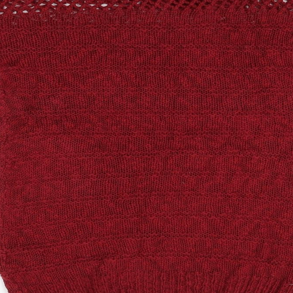 Dorothy Perkins Womens Red Pullover Jumper Size 12
