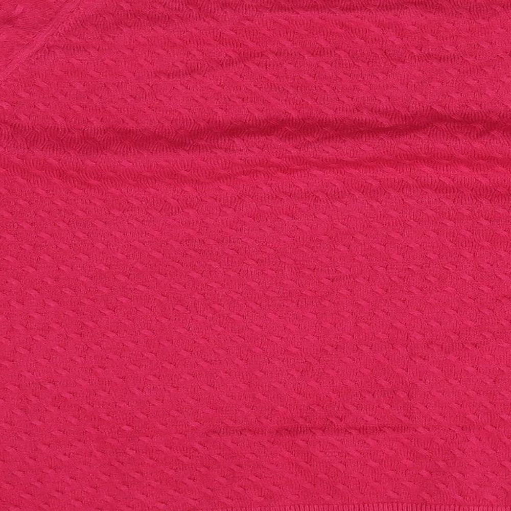 Marks & Spencer Womens Pink Pullover Jumper Size 14