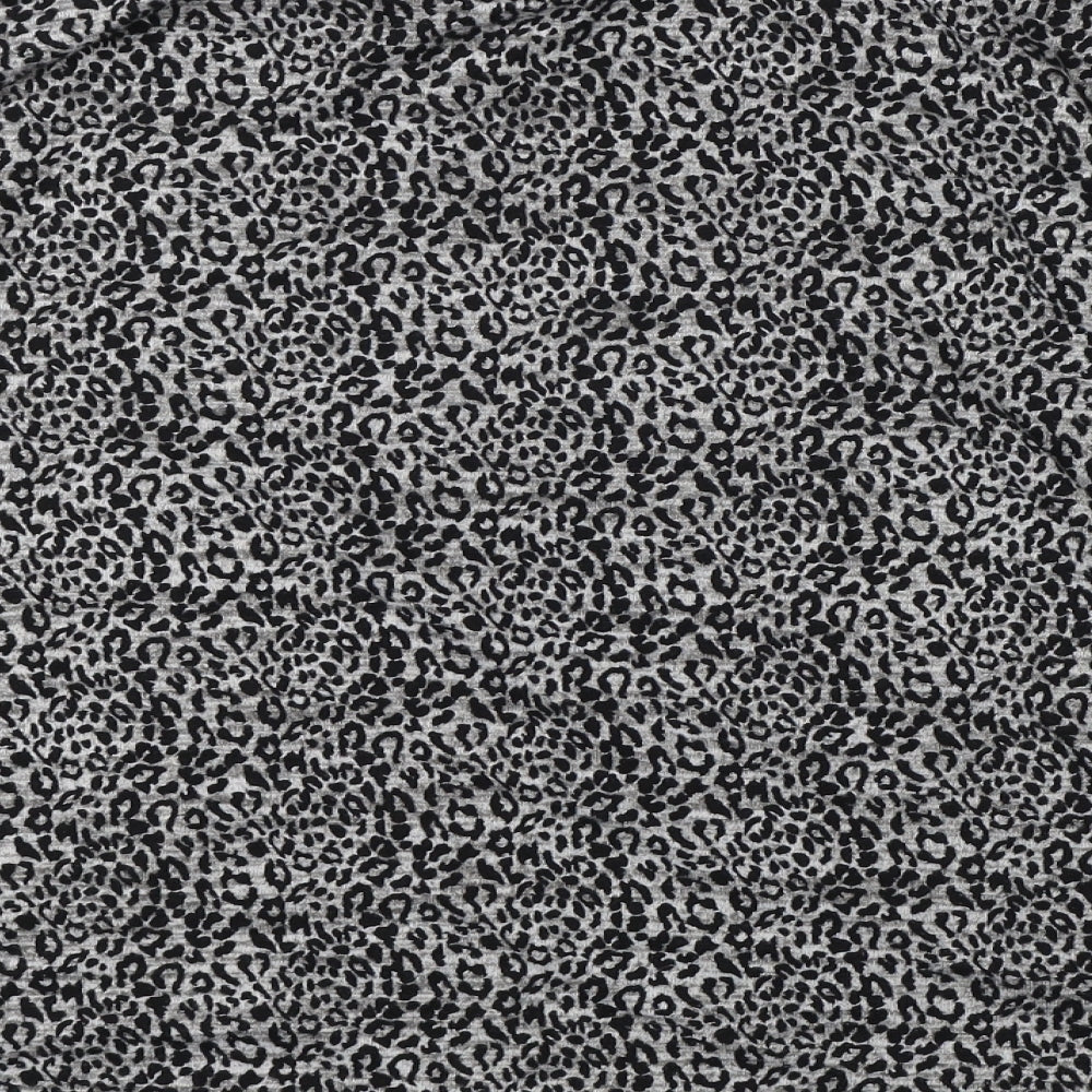 Love to Lounge Womens Black Animal Print Pullover Jumper Size L