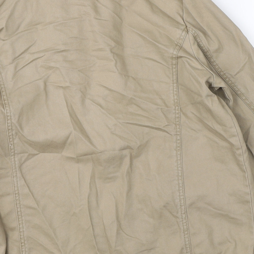 Papaya Womens Beige Jacket Size 12