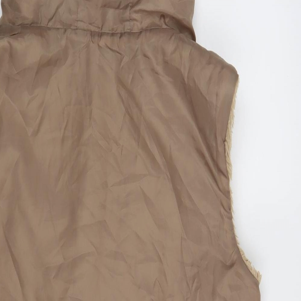 Oasis Womens Beige Jacket Size M