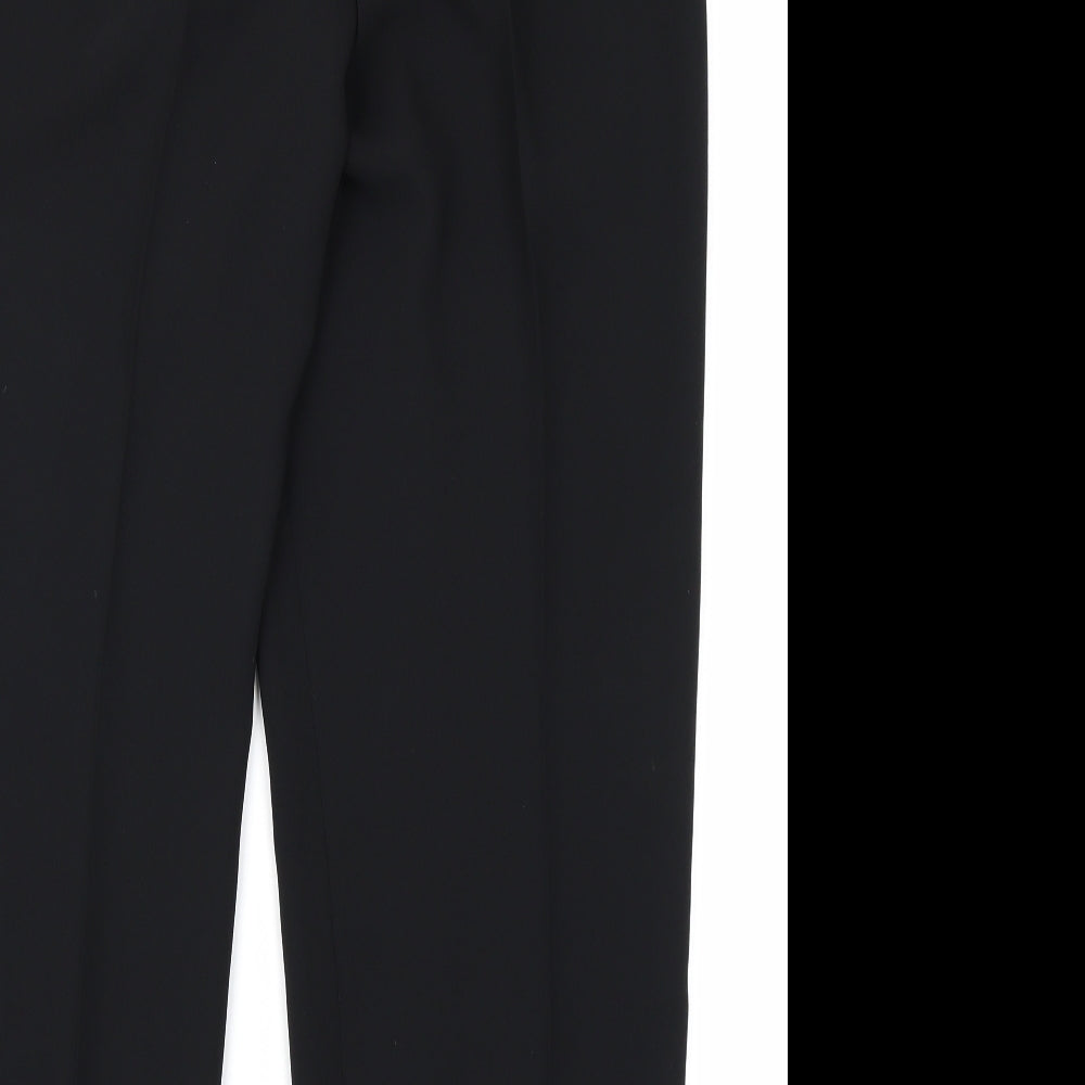 DELMOD Womens Black Trousers Size 20 L29 in