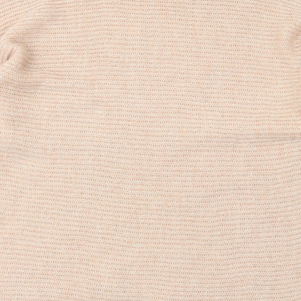 F&F Womens Pink Knit Pullover Jumper Size 14
