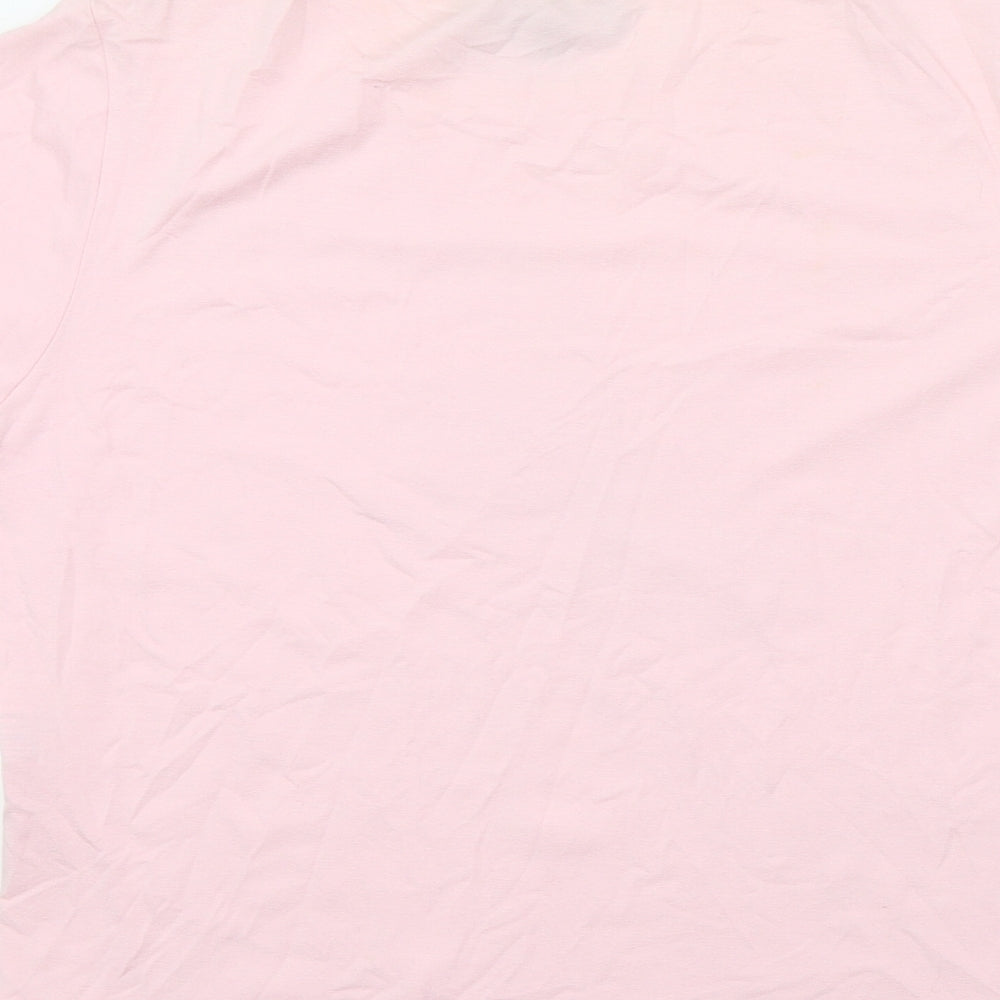 casamia Womens Pink Basic T-Shirt Size M