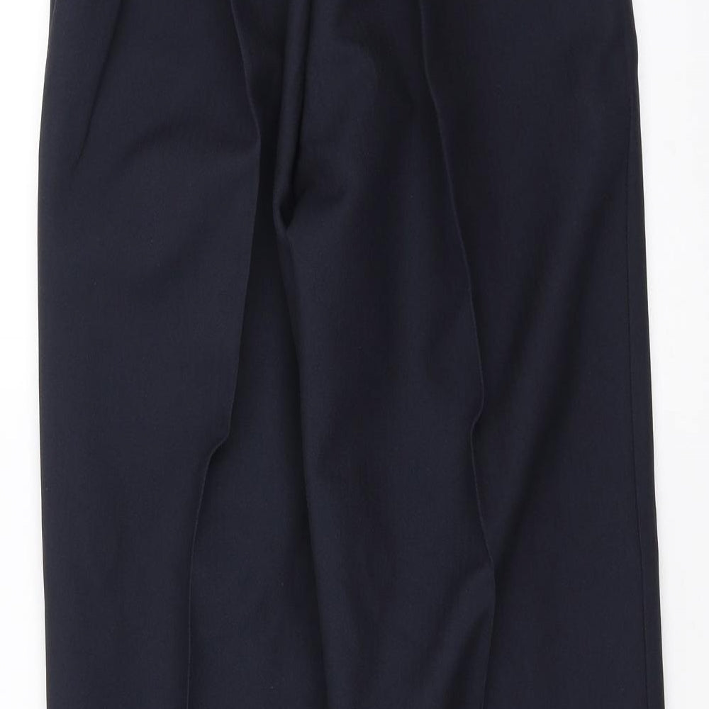 Preworn Womens Blue Trousers Size 12 L26 in