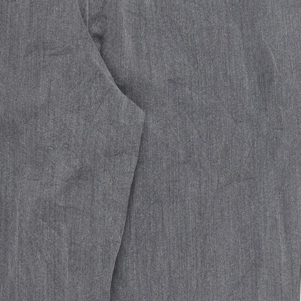 Preworn Womens Grey Cropped Trousers Size 14 L26 in