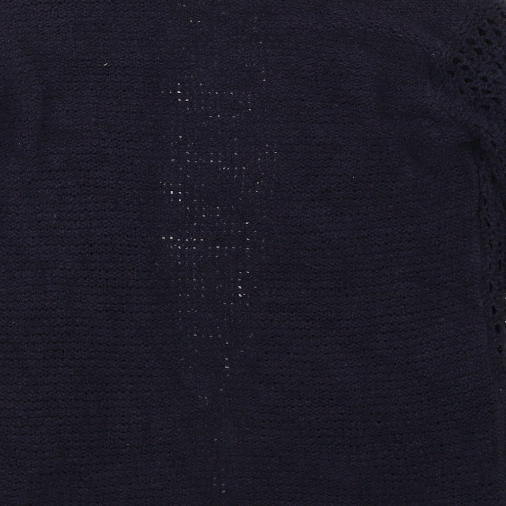 Marks & Spencer Womens Blue Knit Cardigan Jumper Size S