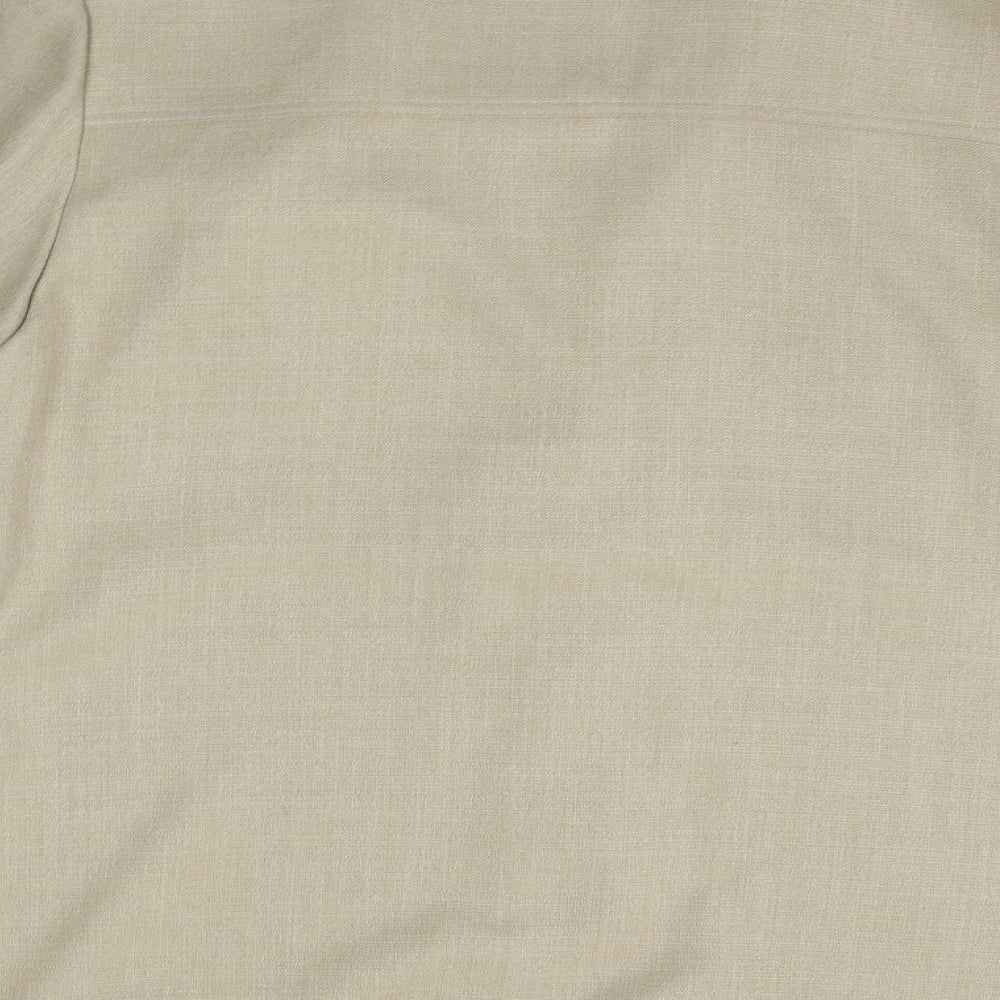 The Pearl Collection Womens Beige Jacket Blazer Size 16