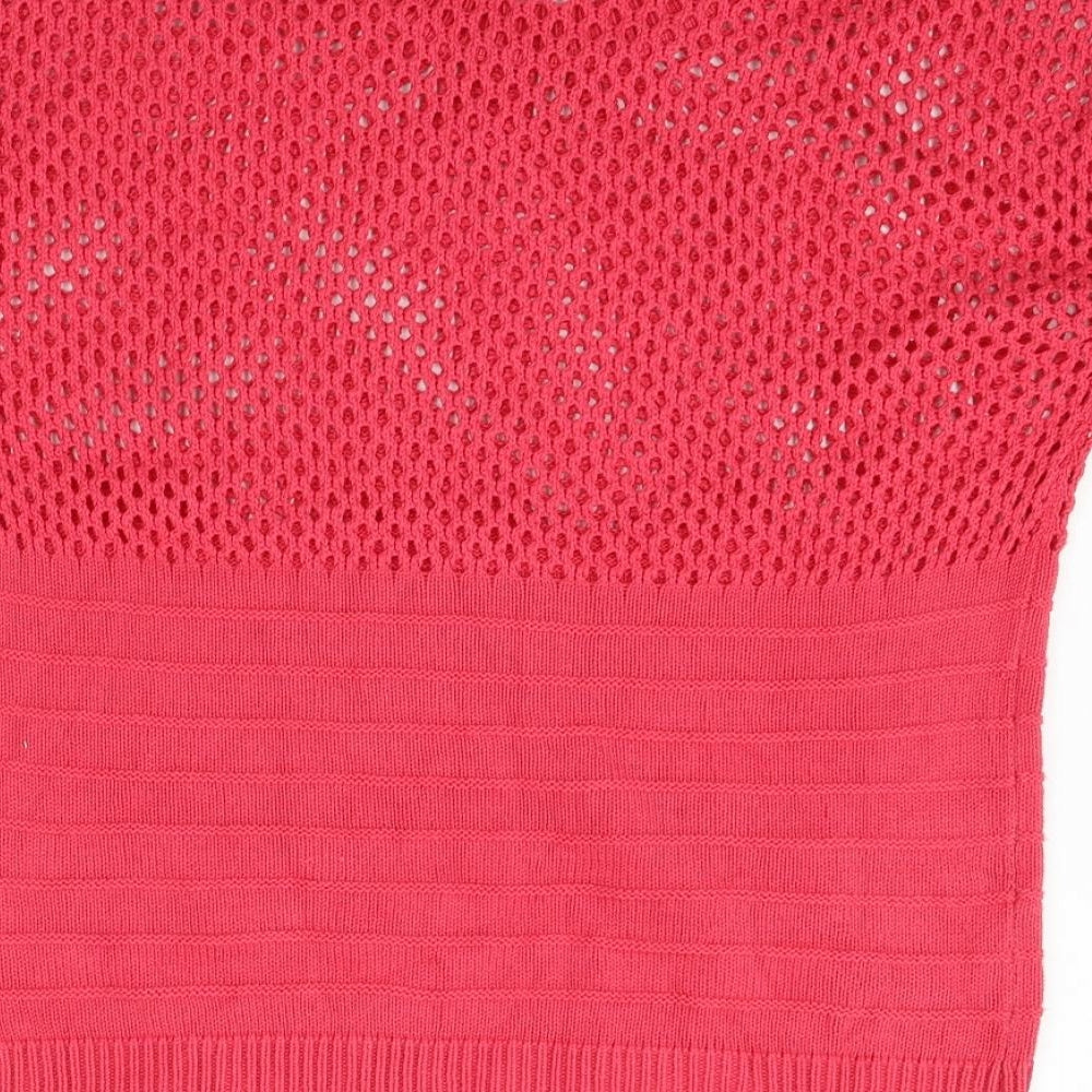 Body Flirt Womens Red Pullover Jumper Size 10