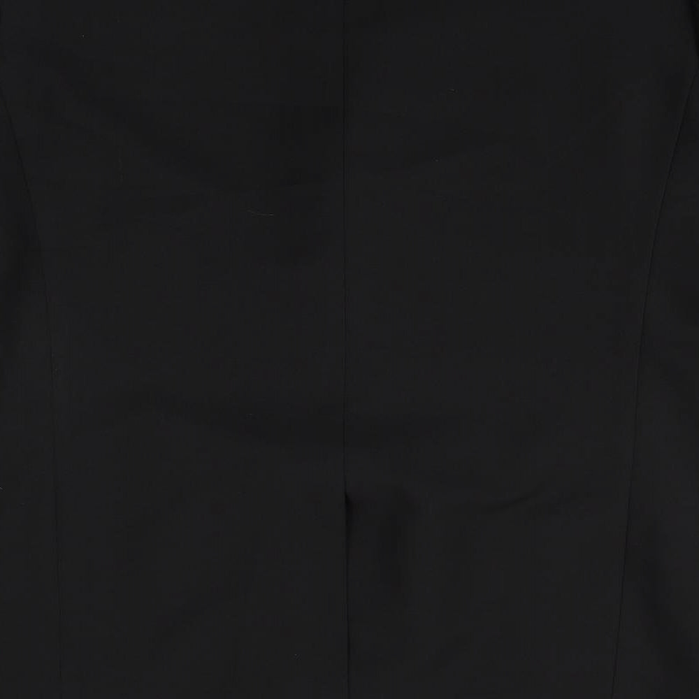 Cedar Wood State Mens Black Jacket Suit Size 42